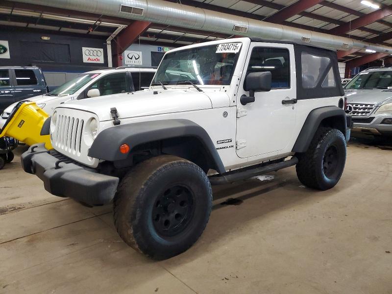 JEEP WRANGLER 2014 with VIN 1C4AJWAG1EL184533 - Photo from auction