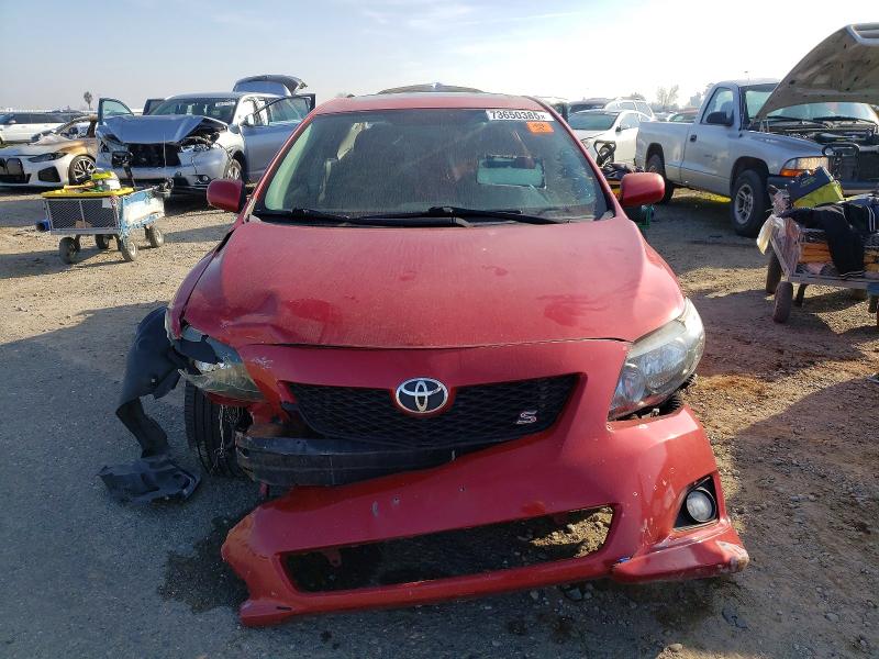 Photo 5 from auction – 2010 TOYOTA COROLLA BA with VIN 2T1BU4EEXAC500814