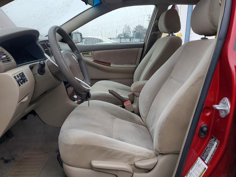 Photo 7 from auction – 2008 TOYOTA COROLLA CE with VIN 2T1BR30E38C876252