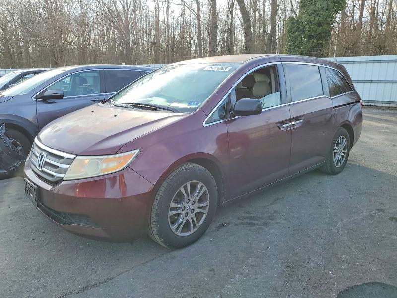HONDA ODYSSEY EX 2011 with VIN 5FNRL5H40BB093514 - Photo from auction