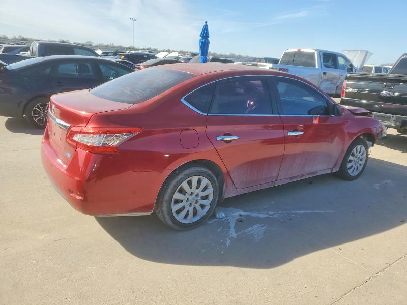 Photo 3 from auction – 2014 NISSAN SENTRA S with VIN 3N1AB7AP4EY253020