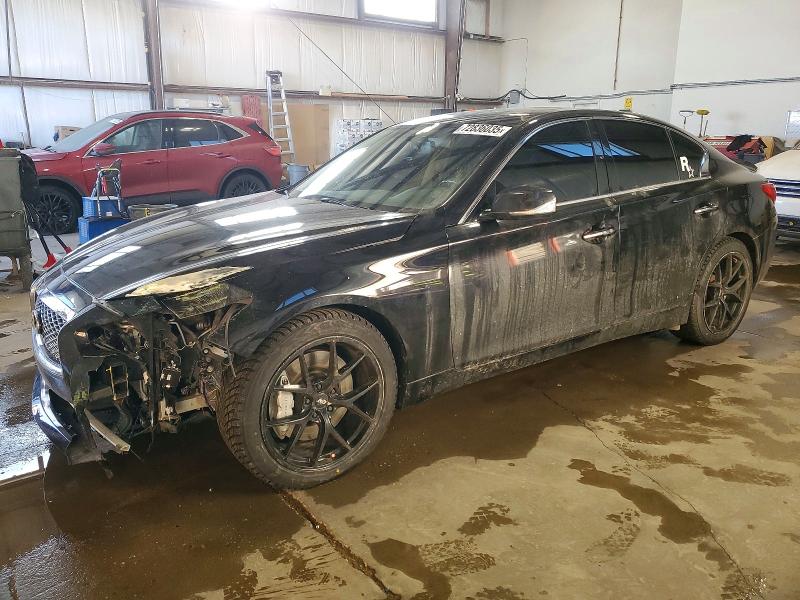 INFINITI Q50 BASE 2015 with VIN JN1BV7AR2FM394704 - Photo from auction