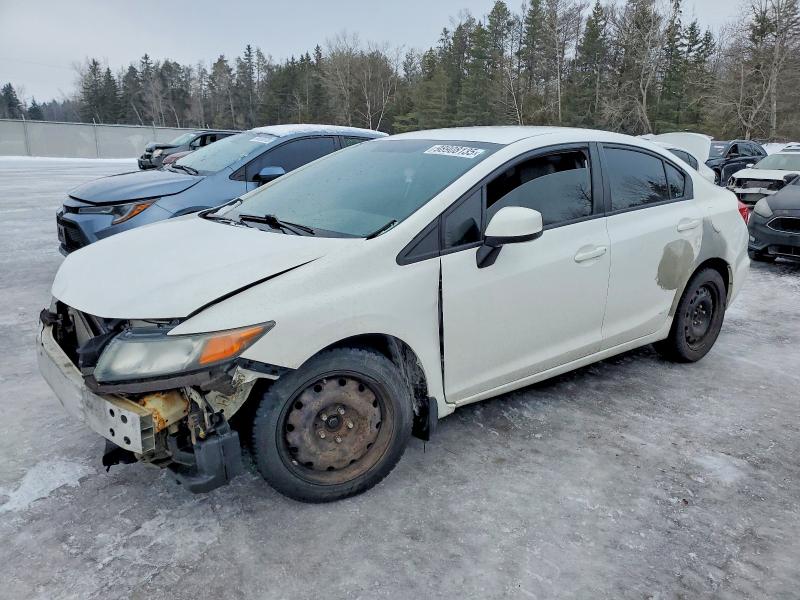 HONDA CIVIC LX 2012 with VIN 2HGFB2F44CH114174 - Photo from auction