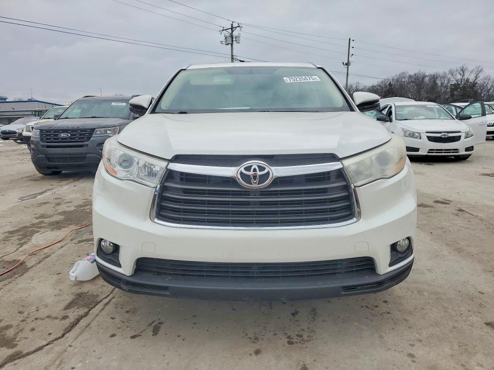 Photo 5 from auction – 2014 TOYOTA HIGHLANDER with VIN 5TDKKRFH6ES024859