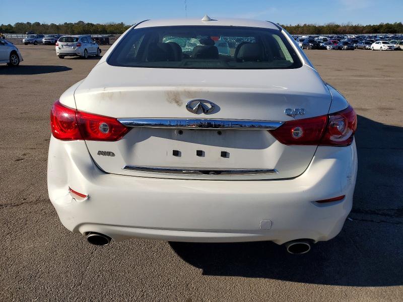Photo 6 from auction – 2014 INFINITI Q50 BASE with VIN JN1BV7AR1EM702086