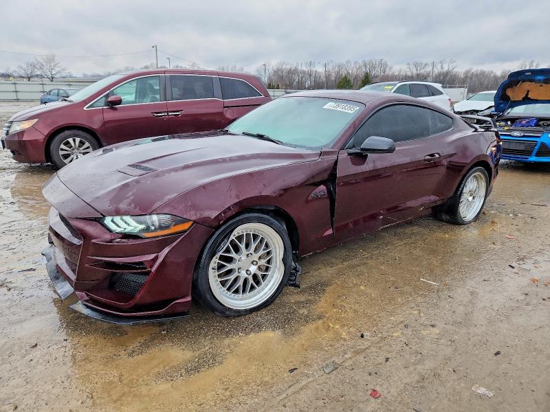 FORD MUSTANG 2018 with VIN 1FA6P8CFXJ5154407 - Photo from auction