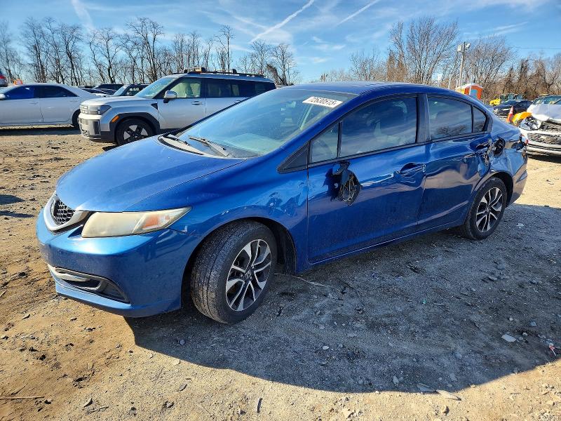 HONDA CIVIC EX 2013 with VIN 19XFB2F87DE223629 - Photo from auction