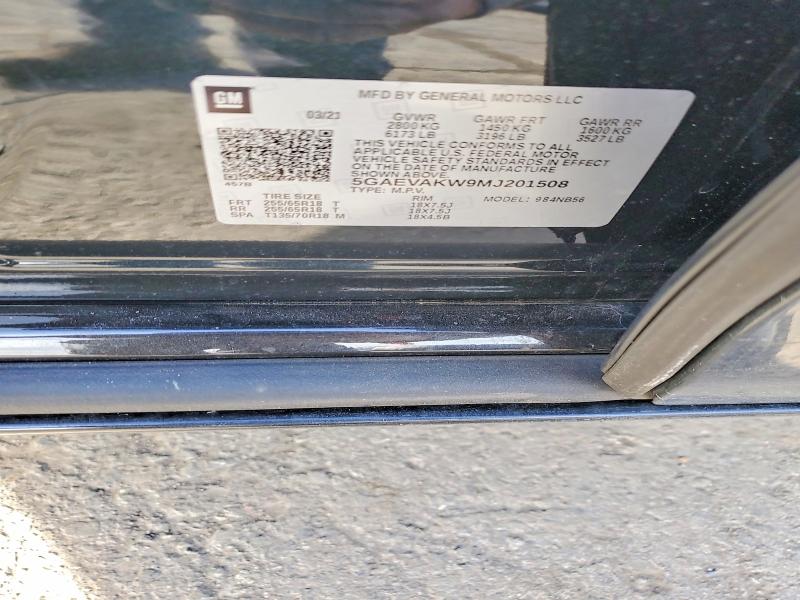 Photo 14 from auction – 2021 BUICK ENCLAVE ES with VIN 5GAEVAKW9MJ201508