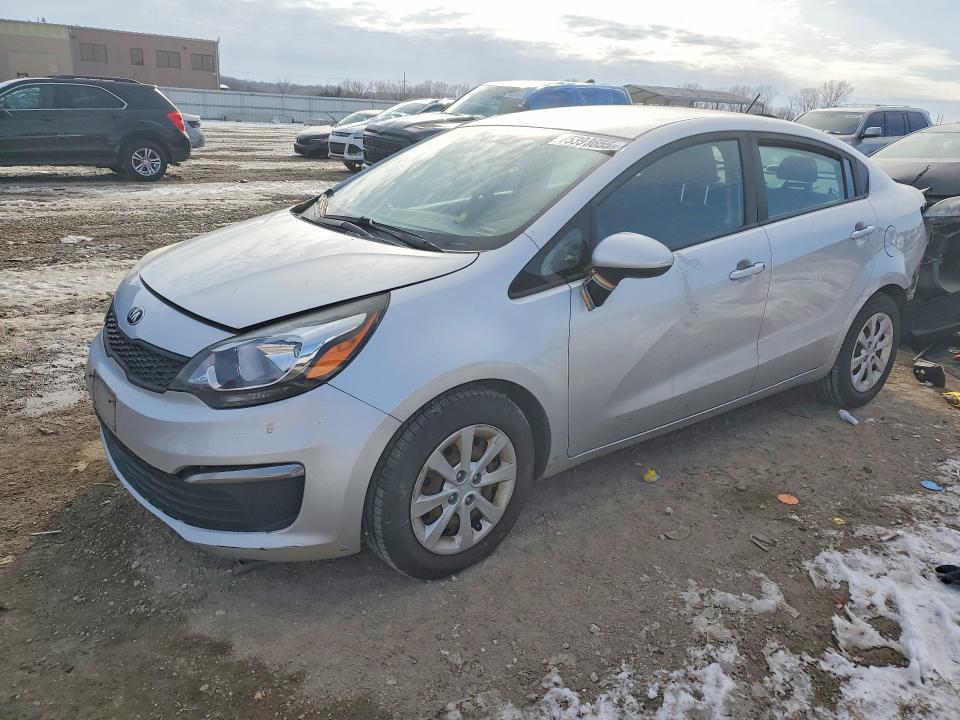 KIA RIO 2016 with VIN KNADM4A33G6677523 - Photo from auction
