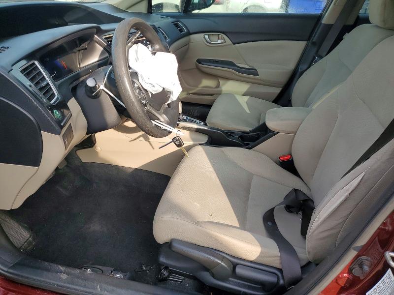 Photo 7 from auction – 2013 HONDA CIVIC LX with VIN 19XFB2F53DE019075