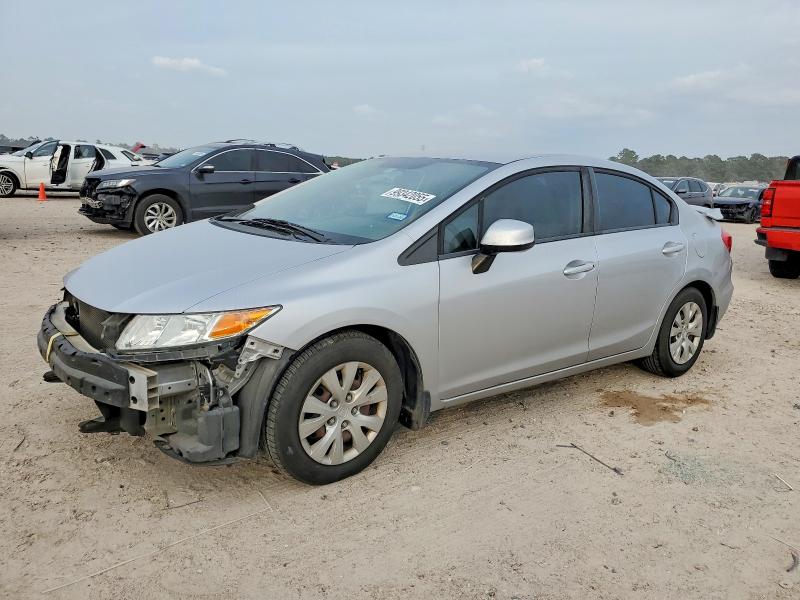 HONDA CIVIC LX 2012 with VIN 19XFB2F53CE320525 - Photo from auction