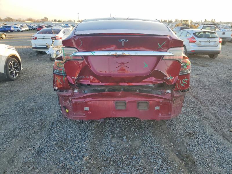 Photo 6 from auction – 2016 TESLA MODEL X with VIN 5YJXCAE40GFS00248