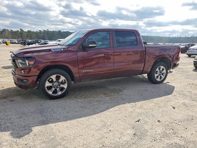 RAM 1500 BIG H 2021 with VIN 1C6RREFT0MN747013 - Photo from auction