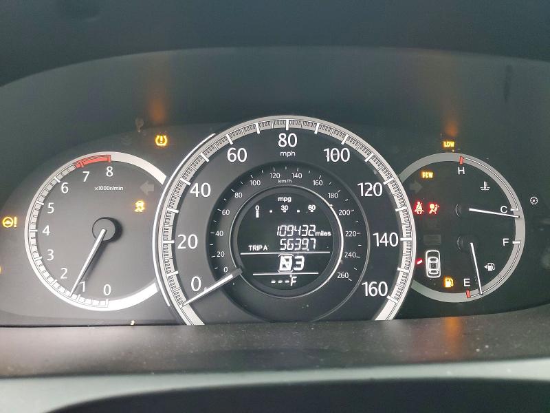 Photo 9 from auction – 2013 HONDA ACCORD with VIN 1HGCR3F82DA026344