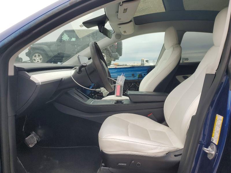 Photo 7 from auction – 2021 TESLA MODEL Y with VIN 5YJYGDEE0MF216285