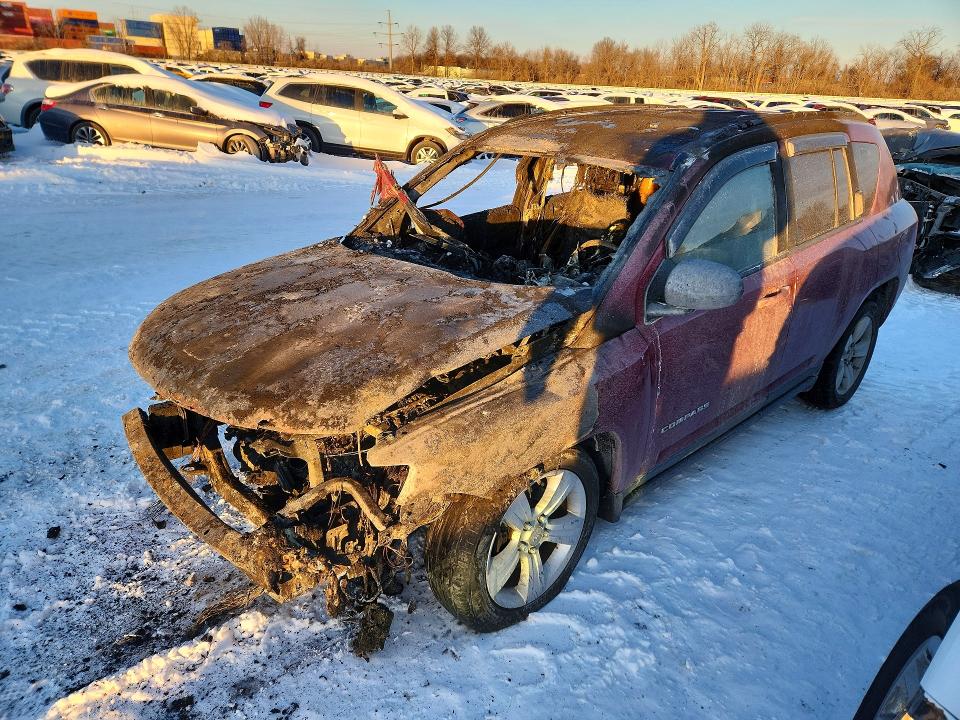 JEEP COMPASS 2012 with VIN 1C4NJDBB2CD675502 - Photo from auction