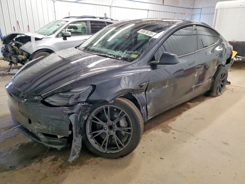 TESLA MODEL Y 2025 with VIN 7SAYGDED5SF240346 - Photo from auction