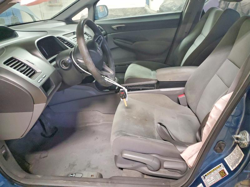 Photo 7 from auction – 2009 HONDA CIVIC LX with VIN 19XFA165X9E038470