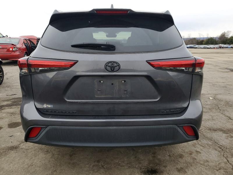 Photo 6 from auction – 2021 TOYOTA HIGHLANDER with VIN 5TDGZRBH6MS063781