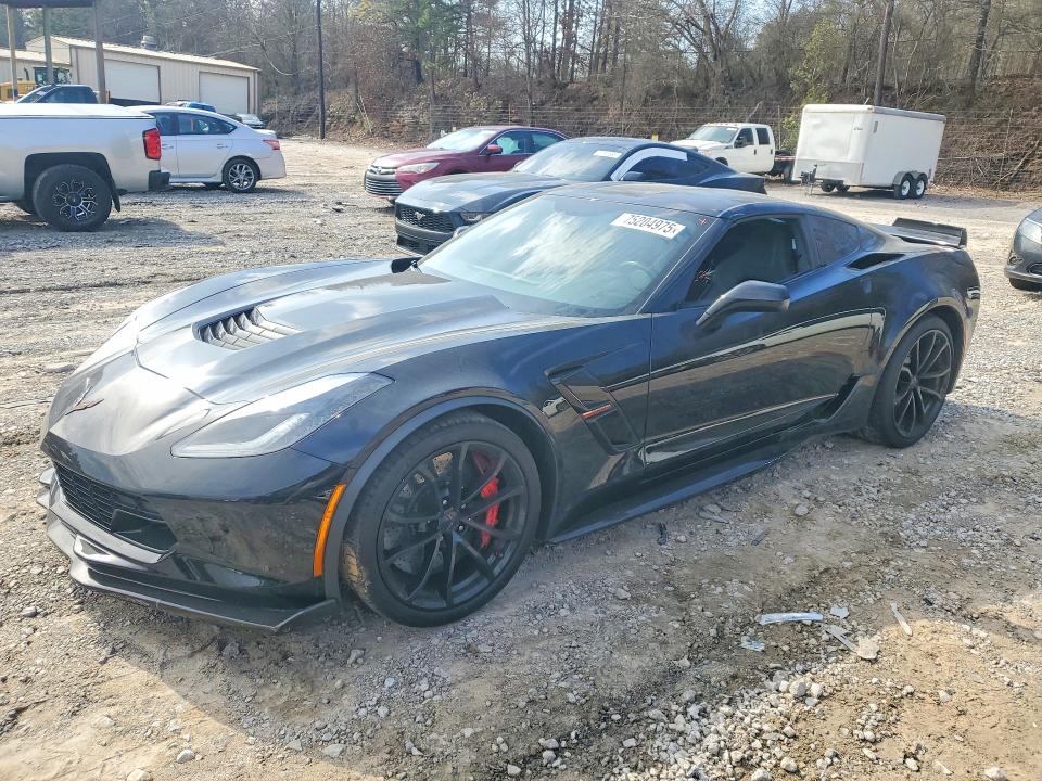 CHEVROLET CORVETTE 2017 with VIN 1G1YW2D74H5109704 - Photo from auction