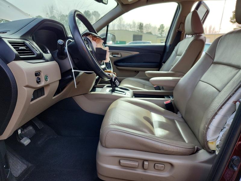 Photo 7 from auction – 2017 HONDA PILOT EXL with VIN 5FNYF6H55HB079702