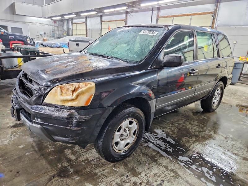 HONDA PILOT LX 2005 with VIN 2HKYF18195H570030 - Photo from auction