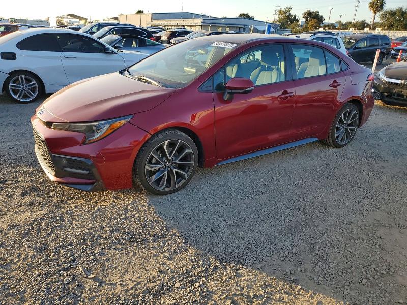 TOYOTA COROLLA 2022 with VIN 5YFS4MCE9NP103779 - Photo from auction
