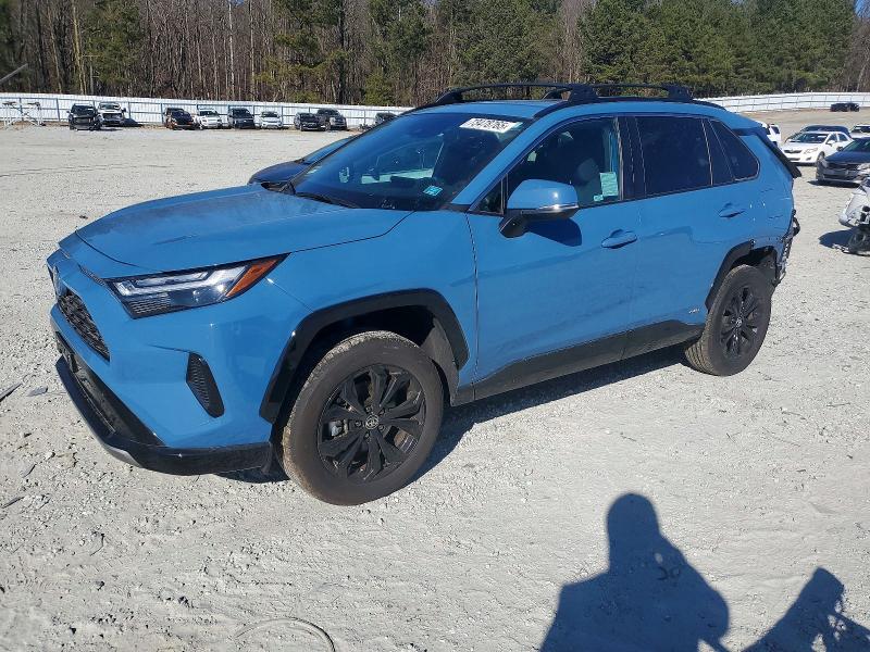 TOYOTA RAV4 SE 2023 with VIN 4T3T6RFV9PU127211 - Photo from auction