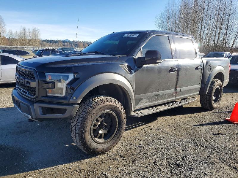 FORD F150 2017 with VIN 1FTFW1RG8HFB66029 - Photo from auction