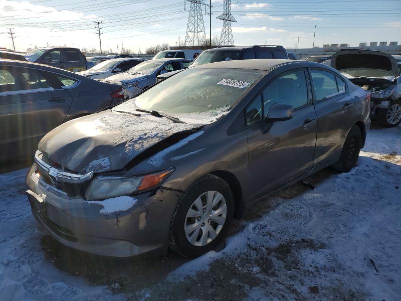 Photo 1 from auction – 2012 HONDA CIVIC LX with VIN 2HGFB2F59CH516524