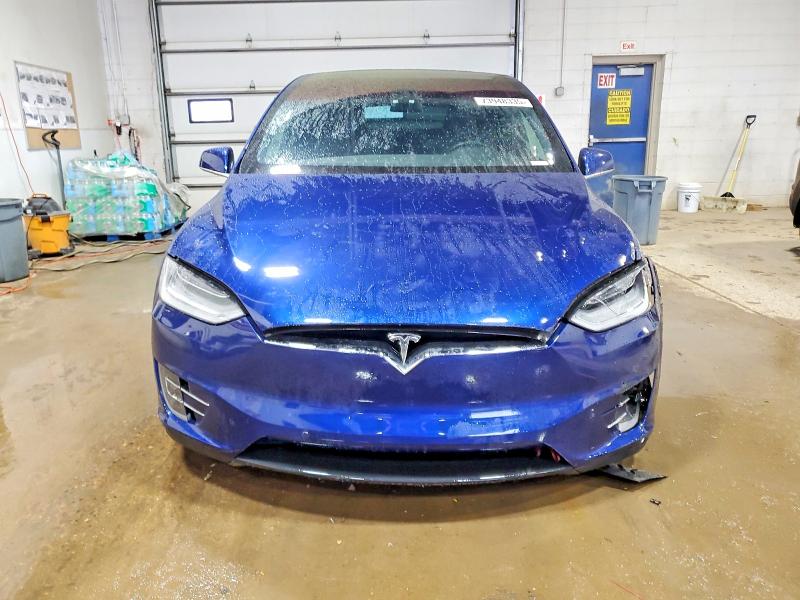 Photo 5 from auction – 2020 TESLA MODEL X with VIN 5YJXCBE2XLF298638