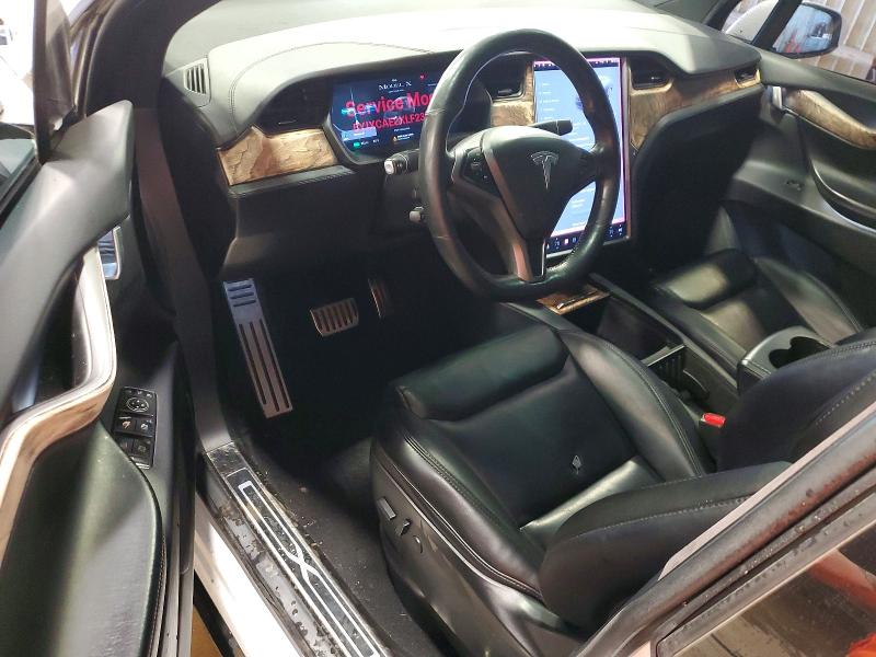 Photo 8 from auction – 2020 TESLA MODEL X with VIN 5YJXCAE2XLF237543
