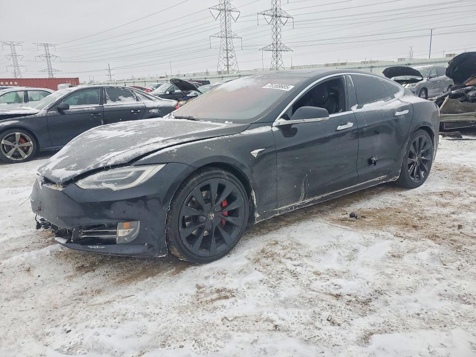 TESLA MODEL S 2018 with VIN 5YJSA1E47JF246022 - Photo from auction