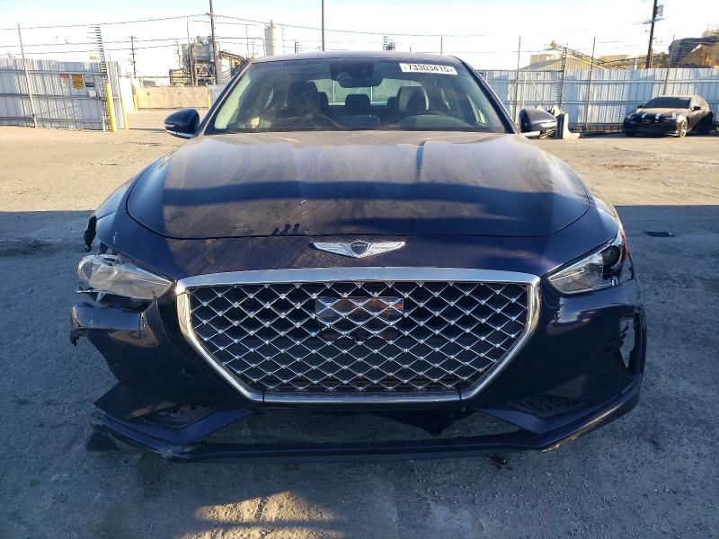 Photo 5 from auction – 2021 GENESIS G70 with VIN KMTG24LA4MU066975