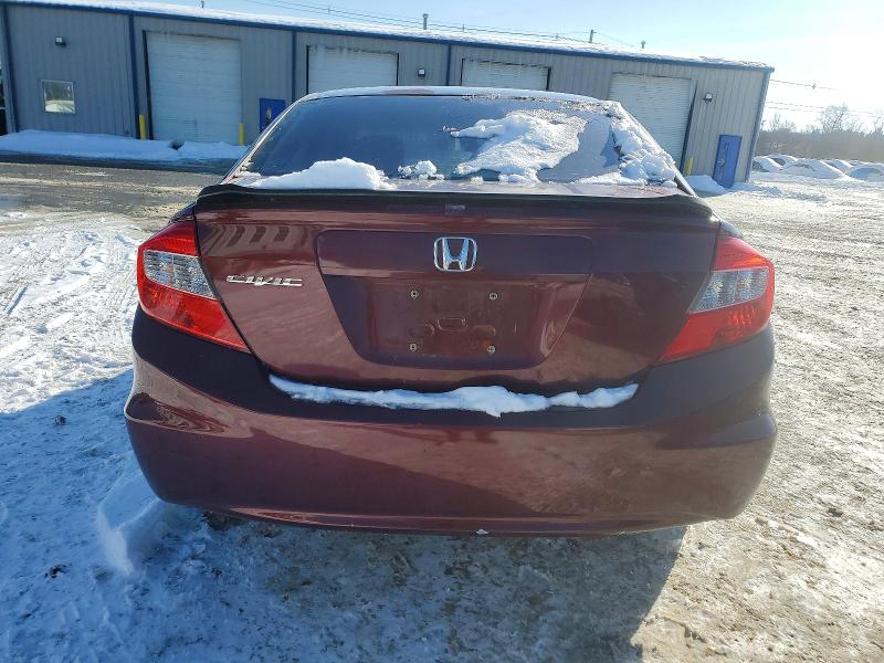 Photo 6 from auction – 2012 HONDA CIVIC EX with VIN 2HGFB2F89CH507011