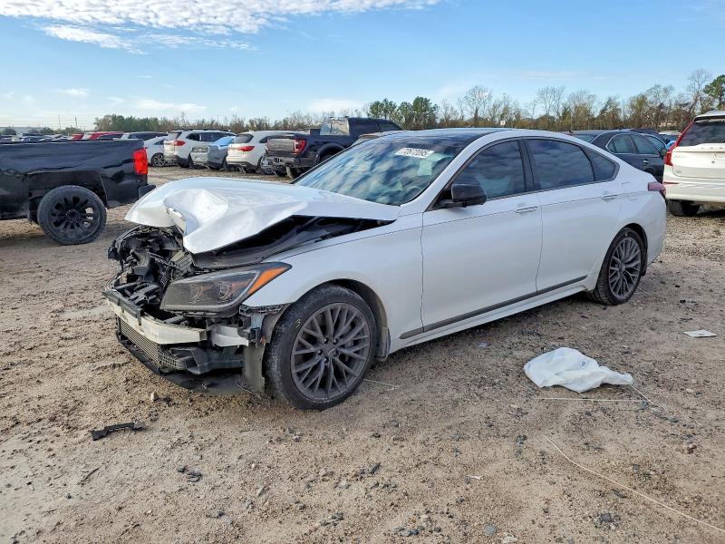 GENESIS G80 2018 with VIN KMHGN4JB3JU279960 - Photo from auction