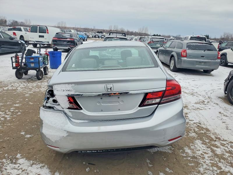 Photo 6 from auction – 2014 HONDA CIVIC LX with VIN 2HGFB2F52EH035873