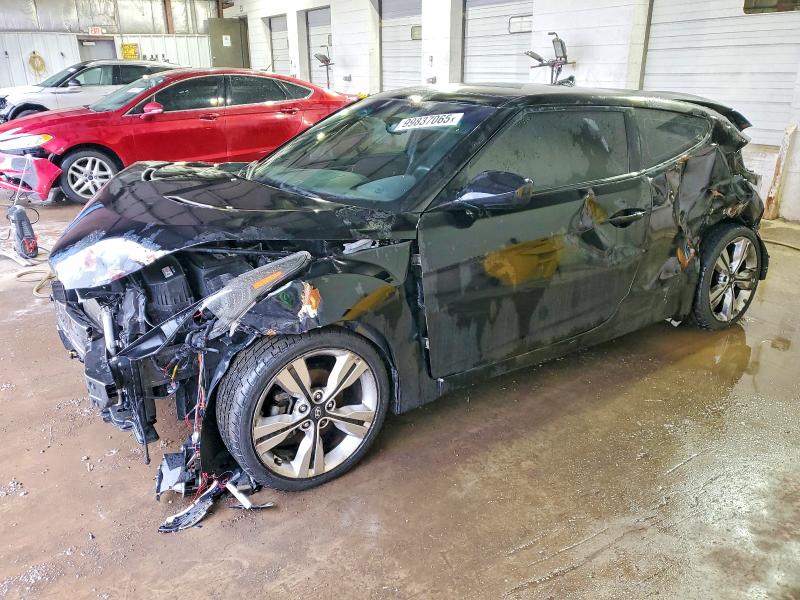 HYUNDAI VELOSTER 2017 with VIN KMHTC6AD4HU324528 - Photo from auction