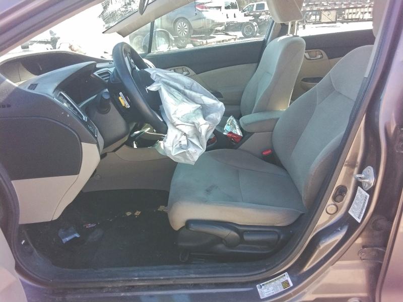 Photo 7 from auction – 2013 HONDA CIVIC LX with VIN 2HGFB2F54DH537878