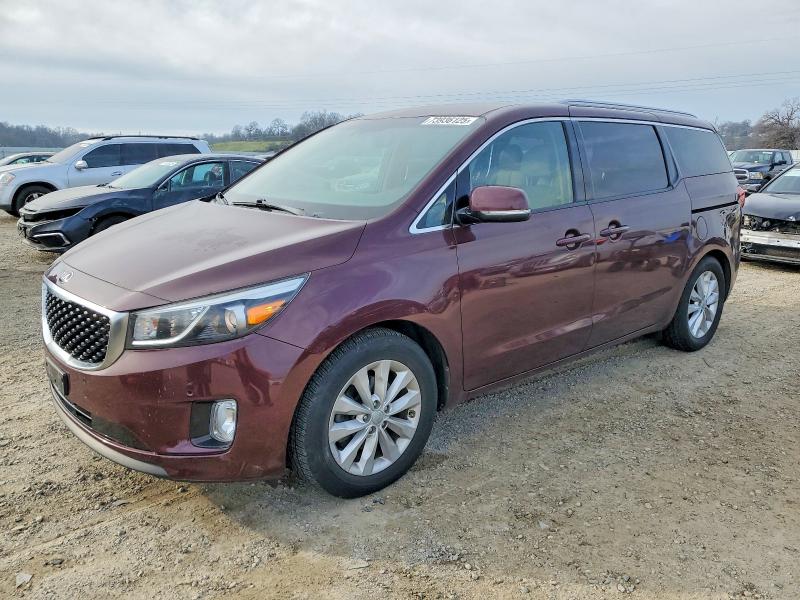 KIA SEDONA EX 2017 with VIN KNDMC5C10H6259364 - Photo from auction