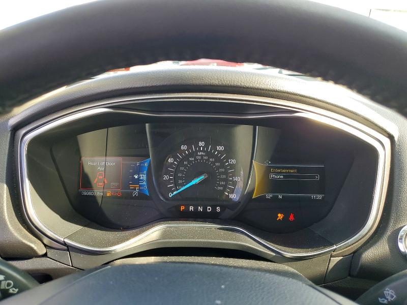 Photo 9 from auction – 2017 FORD FUSION SE with VIN 3FA6P0HD5HR129253