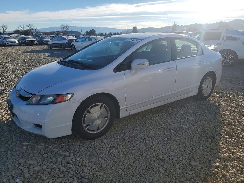 HONDA CIVIC HYBR 2010 with VIN JHMFA3F27AS003550 - Photo from auction
