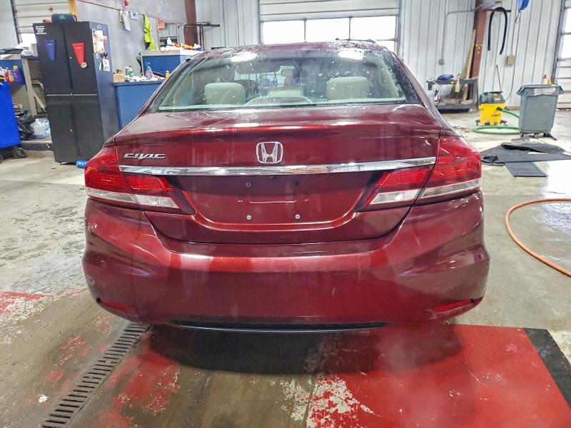 Photo 6 from auction – 2015 HONDA CIVIC LX with VIN 19XFB2F5XFE027466