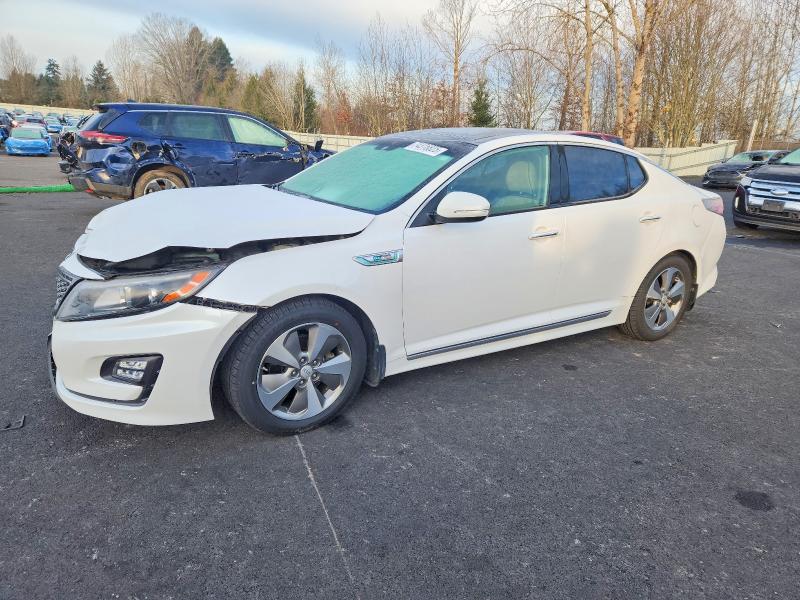 KIA OPTIMA HYB 2014 with VIN KNAGN4AD7E5063919 - Photo from auction