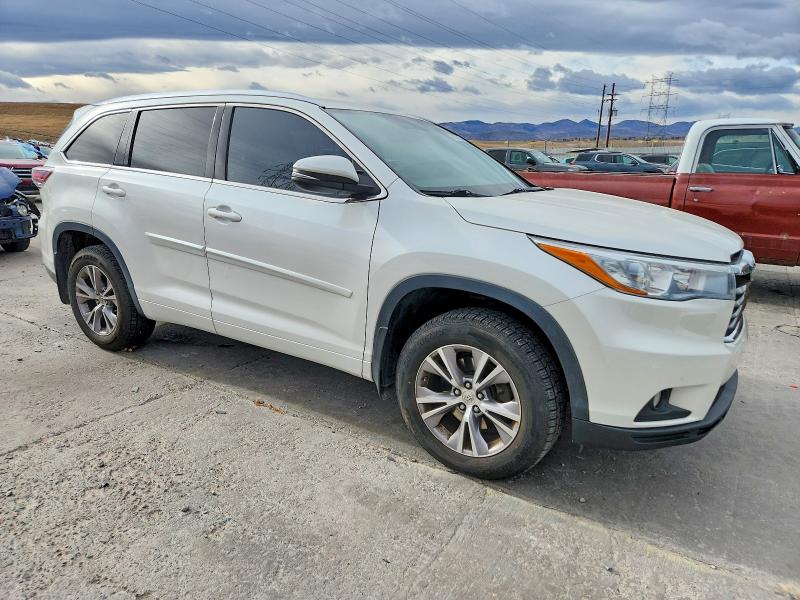 Photo 4 from auction – 2015 TOYOTA HIGHLANDER with VIN 5TDJKRFH6FS124845