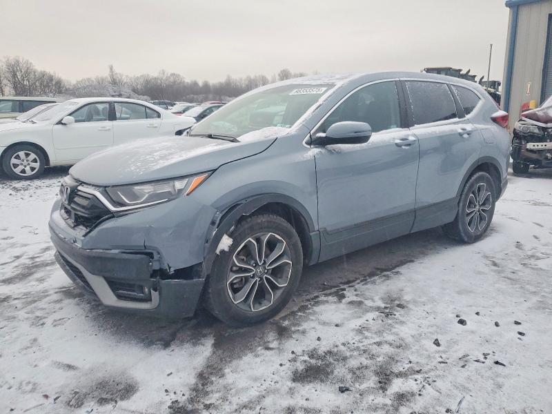 HONDA CR-V EX 2022 with VIN 2HKRW2H57NH638211 - Photo from auction