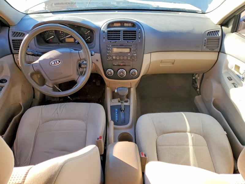 Photo 8 from auction – 2008 KIA SPECTRA EX with VIN KNAFE121185557826
