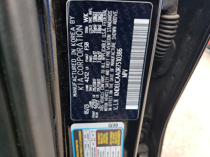 Photo 14 from auction – 2024 KIA SELTOS S with VIN KNDEUCAA0R7510386