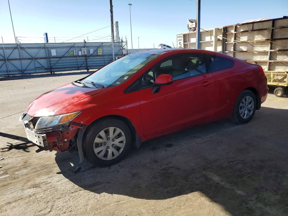 Photo 1 from auction – 2012 HONDA CIVIC LX with VIN 2HGFG3B57CH547137
