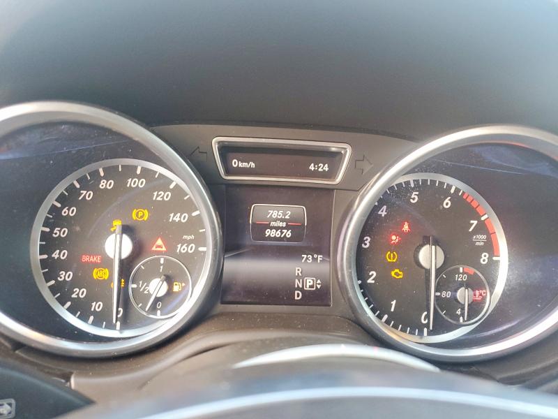 Photo 9 from auction – 2015 MERCEDES-BENZ ML with VIN 4JGDA5JB8FA509683